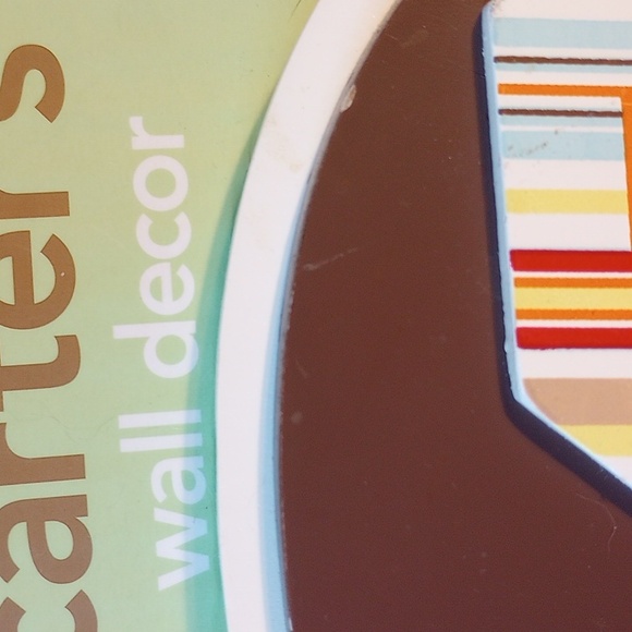 NEW Carter's Laguna Wall Decor, Colorful Turtle for Baby's Room, Nursery - Picture 5 of 6